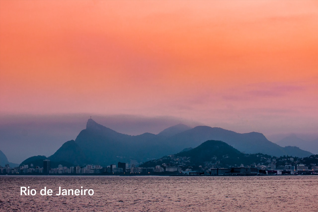 Landscape of Rio de Janeiro